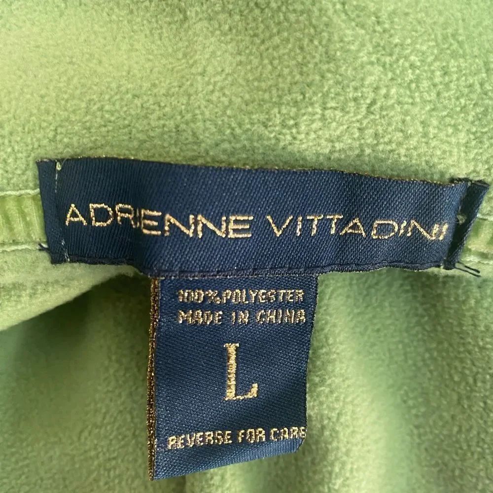 Adrienne Vittadini Fleece Sweater Size Large - Picture 11 of 11